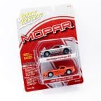 Johnny Lightning 1/64 JLPK014 Double Pack 2014 Challenger R/T and 2008 Dodge Viper SRT10