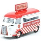 Oxford Diecast 76CIT002 Citroen H Catering Van, Jamie Oliver at Gatwick