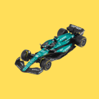 Burago 1/43 38091S F1 Aston Martin 2023 AMR23 With Helmet Stroll