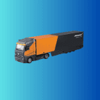 Burago 38401 1/43 F1 McLaren AMG Racing Transporter MCL38 with Lando Norris
