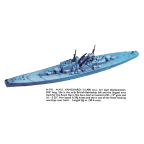Minic Ships HMS Vanguard