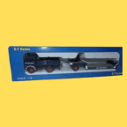 BT Models DA79 1/76 Scale AEC Matador Twin Axle Flatbed & Twin Axle Drawbar Trailer