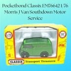 Pocketbond Classix EM76642 1/76 Morris J Van Southdown Motor Service